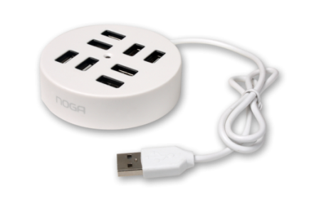 HUB USB 2.0 - 8 PUERTOS CABLE 60CM - tienda online