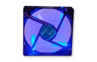 TURBINA GAMER CON LED AZUL 12x12