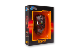 MOUSE GAMER 6D 2400DPI-STORMER BLANCO en internet