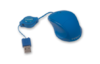 MOUSE MINI RETRACTIL AZUL