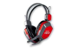 Imagen de AURICULAR GAMER HEX C/MIC PROFESIONAL 3D SOUND