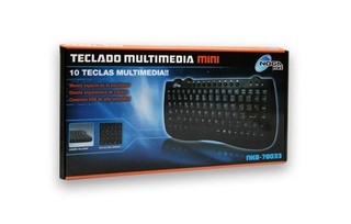 TECLADO USB NEGRO - tienda online