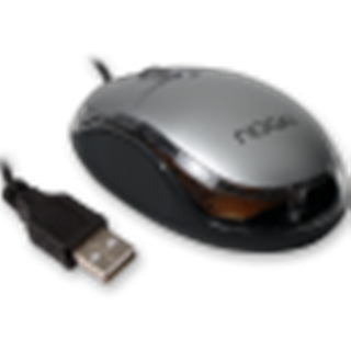 MOUSE USB SILVER - tienda online