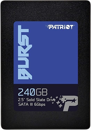 SSD 240GB PATRIOT BURST SATAIII 2.5 - comprar online