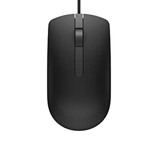 MOUSE DELL MS116 USB BLACK WIRED - comprar online