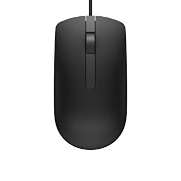 MOUSE DELL MS116 USB BLACK WIRED