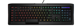 TECLADO STEEL SERIES APEX M500 MECH CHERRY MX RED - tienda online