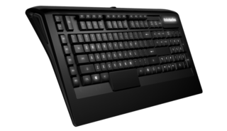 TECLADO STEEL SERIES APEX 300 LED WHITE 1MS ENG en internet