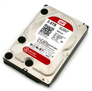 HD 3 TB WD S-ATA III INTELLIPOWER 64MB RED P/NAS