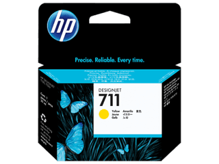 CARTUCHO HP 711 AMARILLA CZ132A 29-ml P/ T120 / T520 en internet