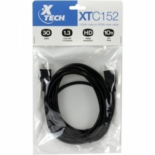 CABLE HDMI A HDMI 3 MTS 1080P 30AWG DIAM 7.3MM XTECH - WPG Ecommerce
