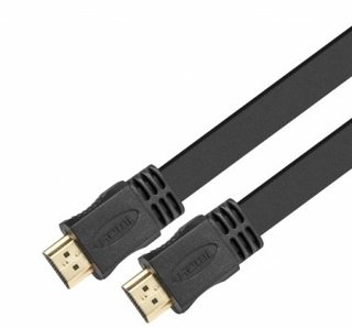 CABLE PLANO HDMI A HDMI 3 MTS 1080P 30AWG XTECH
