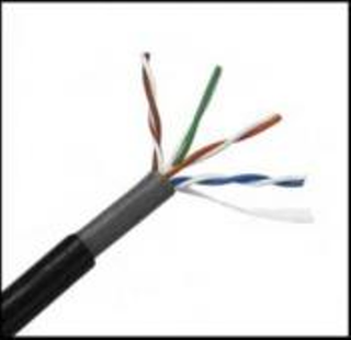 CABLE UTP CAT.5E X 305MTS GLC EXTERIOR NEGRO en internet