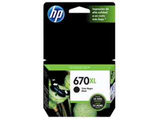 CARTUCHO HP 670 XL NEGRO P/ HP 3525/4615/4625,/5525 CZ117 - WPG Ecommerce