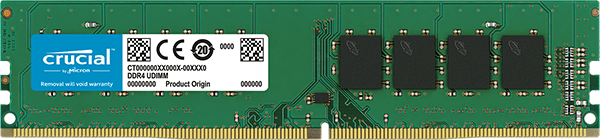 MEMORIA PC DDR4 16GB CRUCIAL 2666MHZ