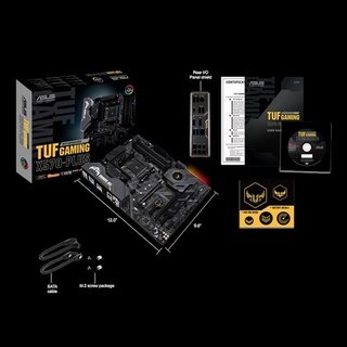 MOTHERBOARD ASUS AM4 TUF GAMING X570-PLUS BOX M-ATX