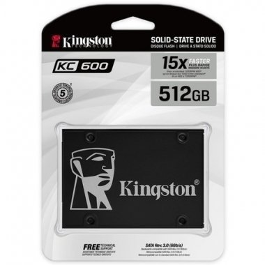 DISCO SSD 512GB KINGSTON KC600 SATAIII 2.5