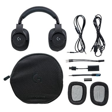 AURICULARES LOGITECH GAMING G433 SONIDO SURROUND 7.1 BLACK - tienda online