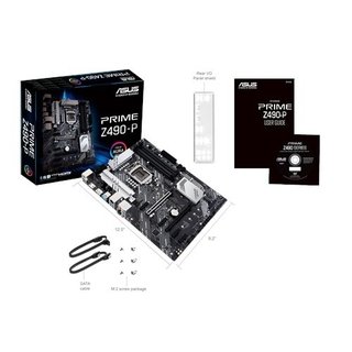 MOTHERBOARD ASUS S1200 PRIME Z490-P BOX ATX