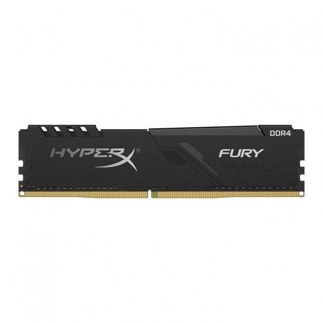 MEMORIA PC HYPERX DDR4 4GB 2666MHZ CL16 FURY NEGRA KINGSTON