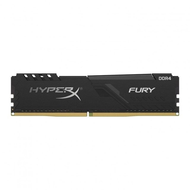 MEMORIA PC HYPERX DDR4 8GB 2666MHZ CL16 FURY NEGRA HYPERX