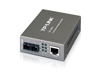 MEDIA CONVERTER TP-LINK MC100M 10/100 MM 2KM SC - WPG Ecommerce