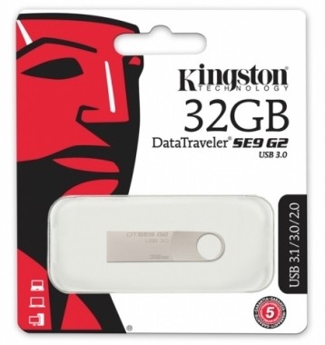 PENDRIVE KINGSTON 3.0 32GB DTSE9 G2 METµLICO - WPG Ecommerce