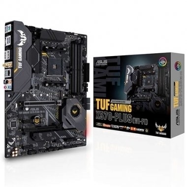 MOTHERBOARD ASUS AM4 TUF GAMING X570-PLUS WIFI BOX ATX