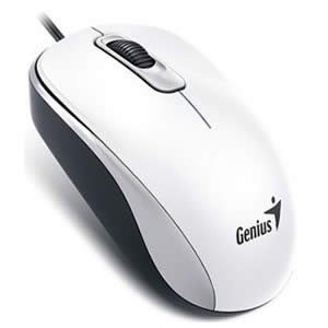 MOUSE OPTICO USB DX-110 USB WHITE 1200 DPI - comprar online