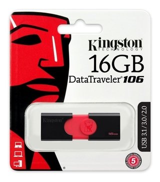 PENDRIVE DT106 16GB KINGSTON - comprar online
