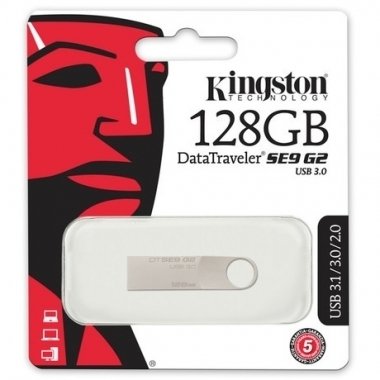 PEN DRIVE DTSE9 128GB METÁLICO 3.0 KINGSTON