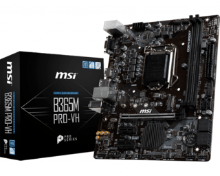 MOTHERBOARD MSI S1151 B365M PRO-VH BOX M-ATX