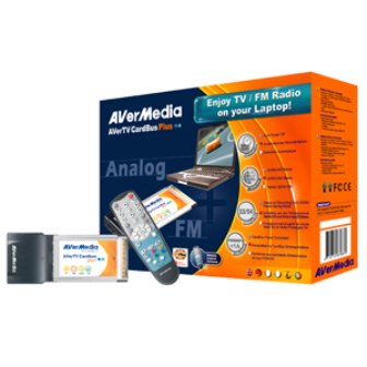 PLACA TV AVERMEDIA AVERTV CARDBUS PLUS SINTONIZ NB - comprar online