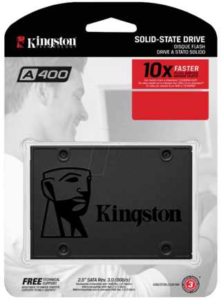 SSD 120GB KINGSTON A400 SATAIII 2.5 - WPG Ecommerce