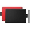 TABLETA ONE SMALL NEGRA Y ROJO WACOM - comprar online