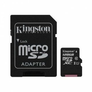 MICRO SD 128GB C10 KINGSTON CANVAS SELECT PLUS - comprar online