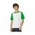 REMERA INFANTIL RANGLAN SPUM - BLANCO/VERDE - comprar online