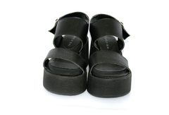 NATY en cuero negro - comprar online
