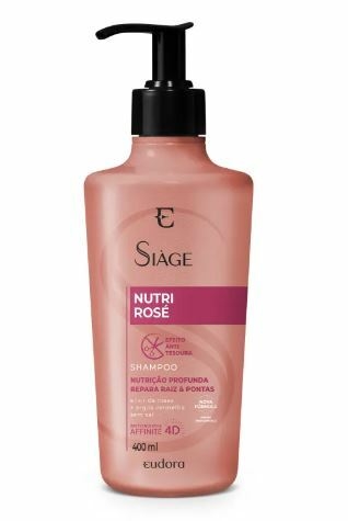 Shampoo Nutri Rose 400ml [Siàge - Eudora]