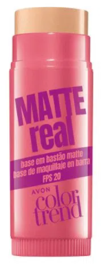 Base em Bastão Matte Real FPS20 [Color Trend - Avon]