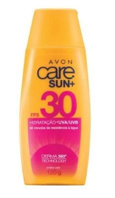 Protetor Solar FPS30 120g [Care Sun+ - Avon]