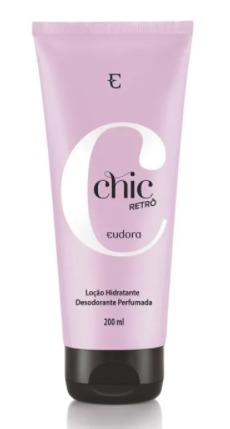 Loção Hidratante Desod. Corporal Chic Retrô 200ml [Eudora]