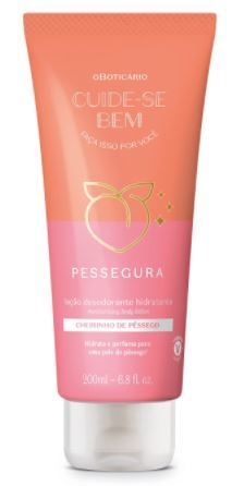 Loção Hidratante Corporal Pessegura 200ml [Cuide-Se Bem - O Boticário]