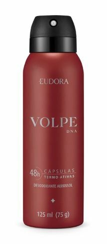 Desod. Antitranspirante Aerossol Volpe DNA 125ml [Eudora]