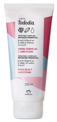 Creme Desod. Nutritivo Amora Vermelha e Jabuticaba 200ml [Tododia - Natura]