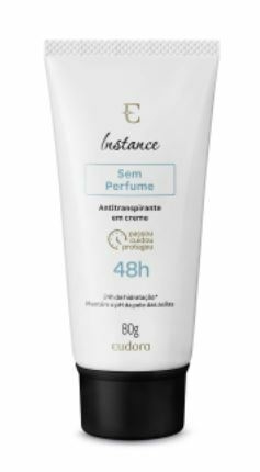 Antitranspirante em Creme Sem Cheiro 80g [Instance - Eudora]