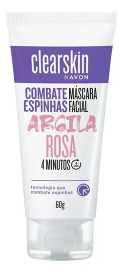 Máscara Facial Argila Rosa [ClearSkin - Avon]