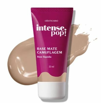 Base Mate Camuflagem Intense Pop! [Intense - O Boticário]