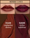 Batom Líquido Matte Tint [Glam - Eudora]