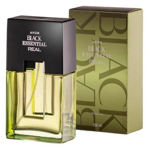 Black Essential Real Deo Colônia Masculina [Avon]